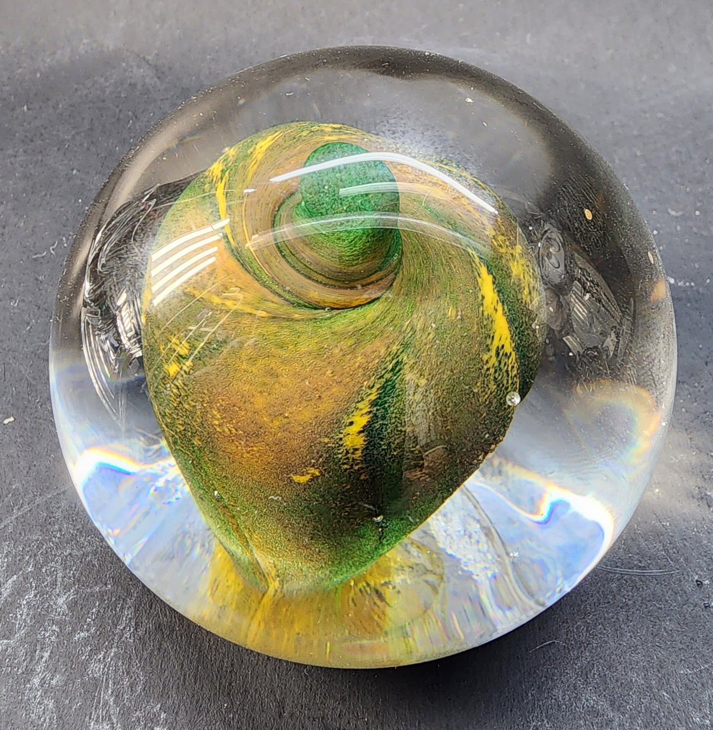 Art glass paperweight,