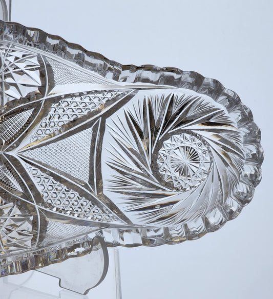 ABP Crystal Cut Glass celery 324
