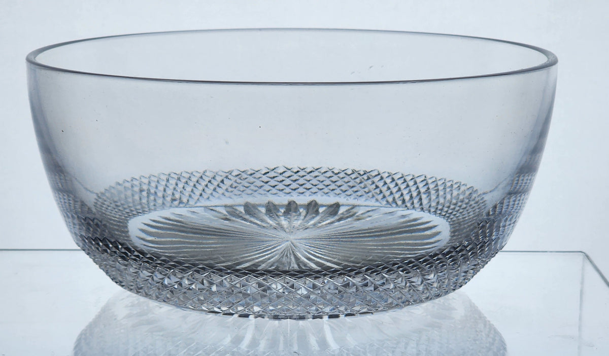 Hand cut lead crystal bowl, Can be customized ,glass