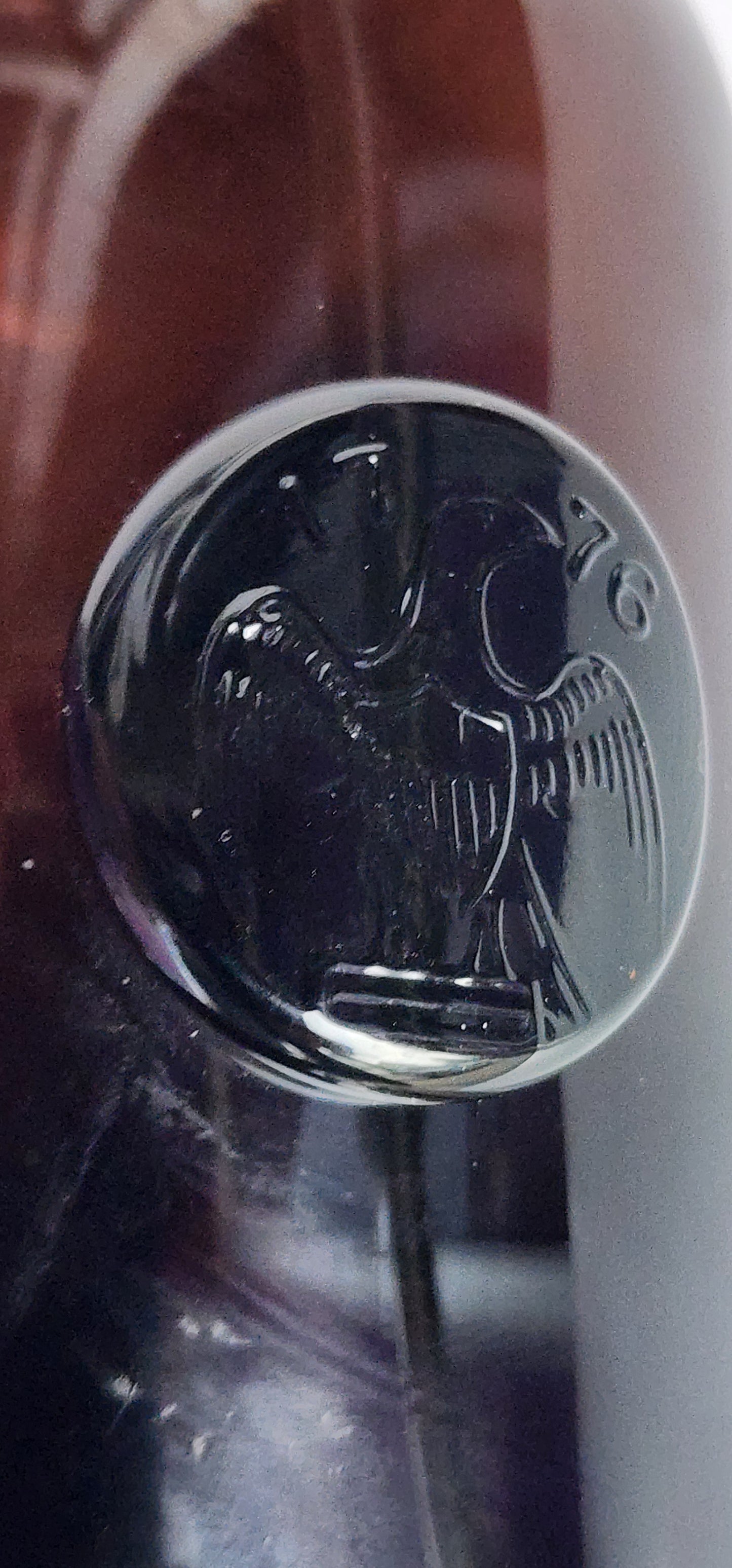 Lenox rare brown decanter with eagle Made in USA mug21