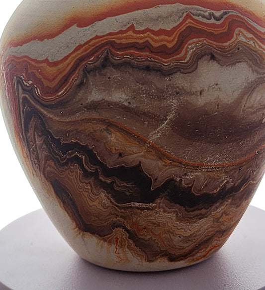 Nemadji Indian pottery vase