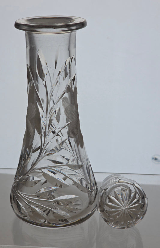 Cut Glass decanter, Antique