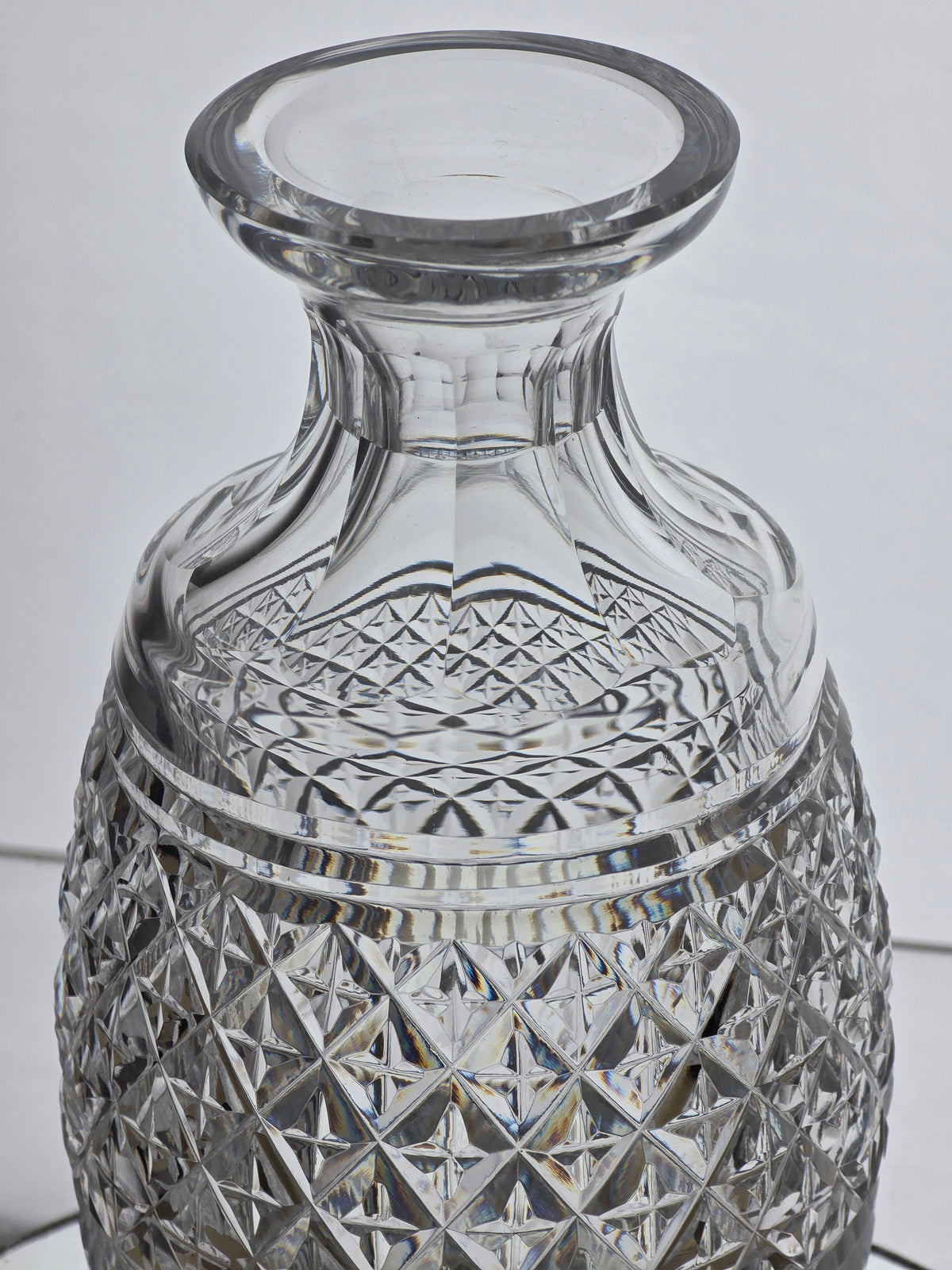 Signed Waterford glass Hand Cut Castletown decanter Irish Crystal