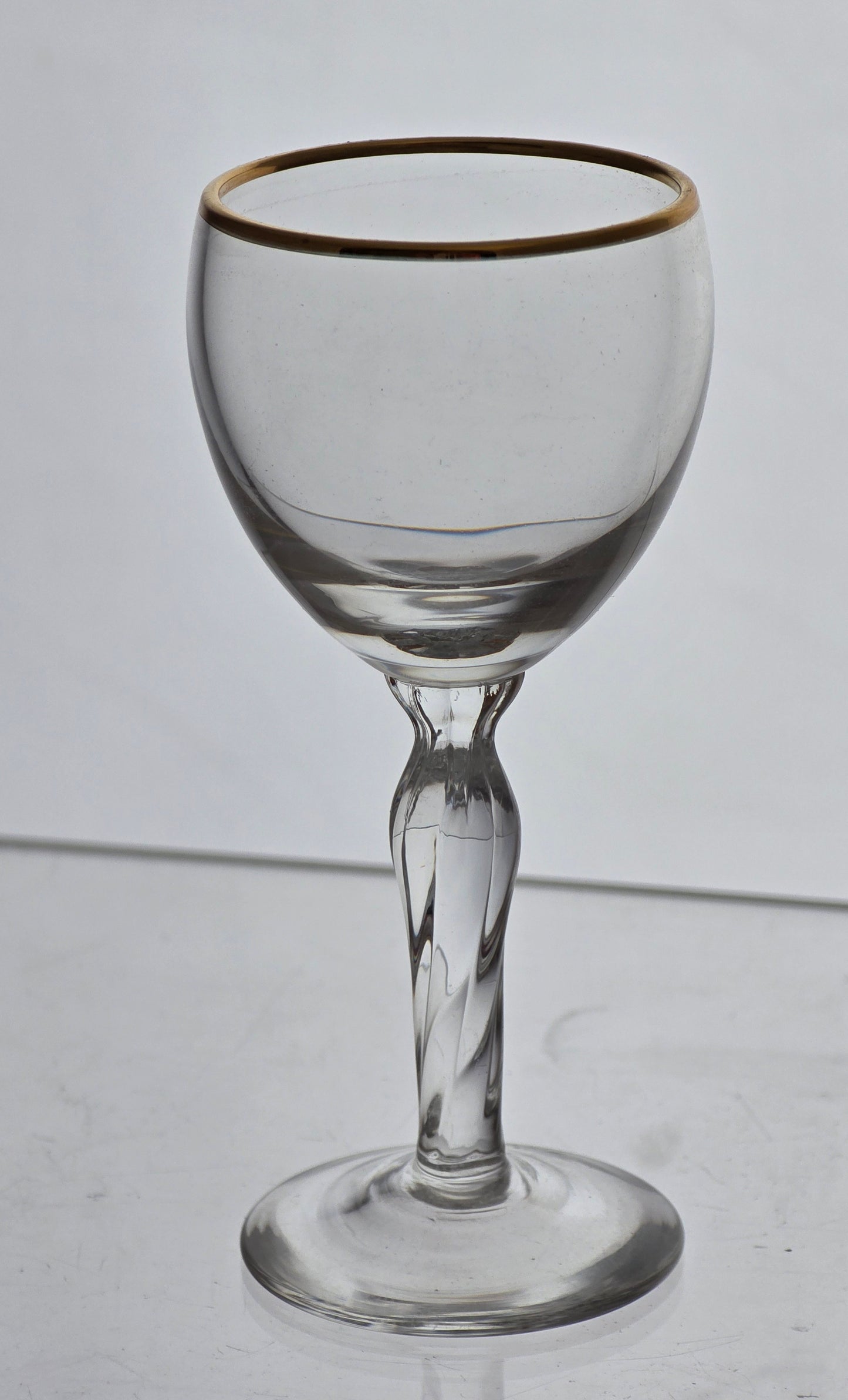 Lenox Crystal Monroe cordial Made in USA Mt Pleasant PA mouth blown