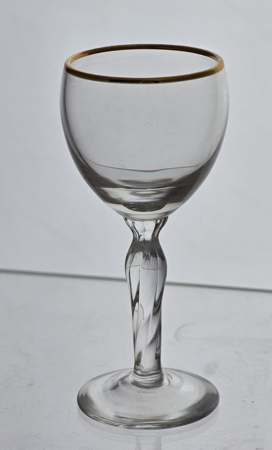 Lenox Crystal Monroe cordial Made in USA Mt Pleasant PA mouth blown