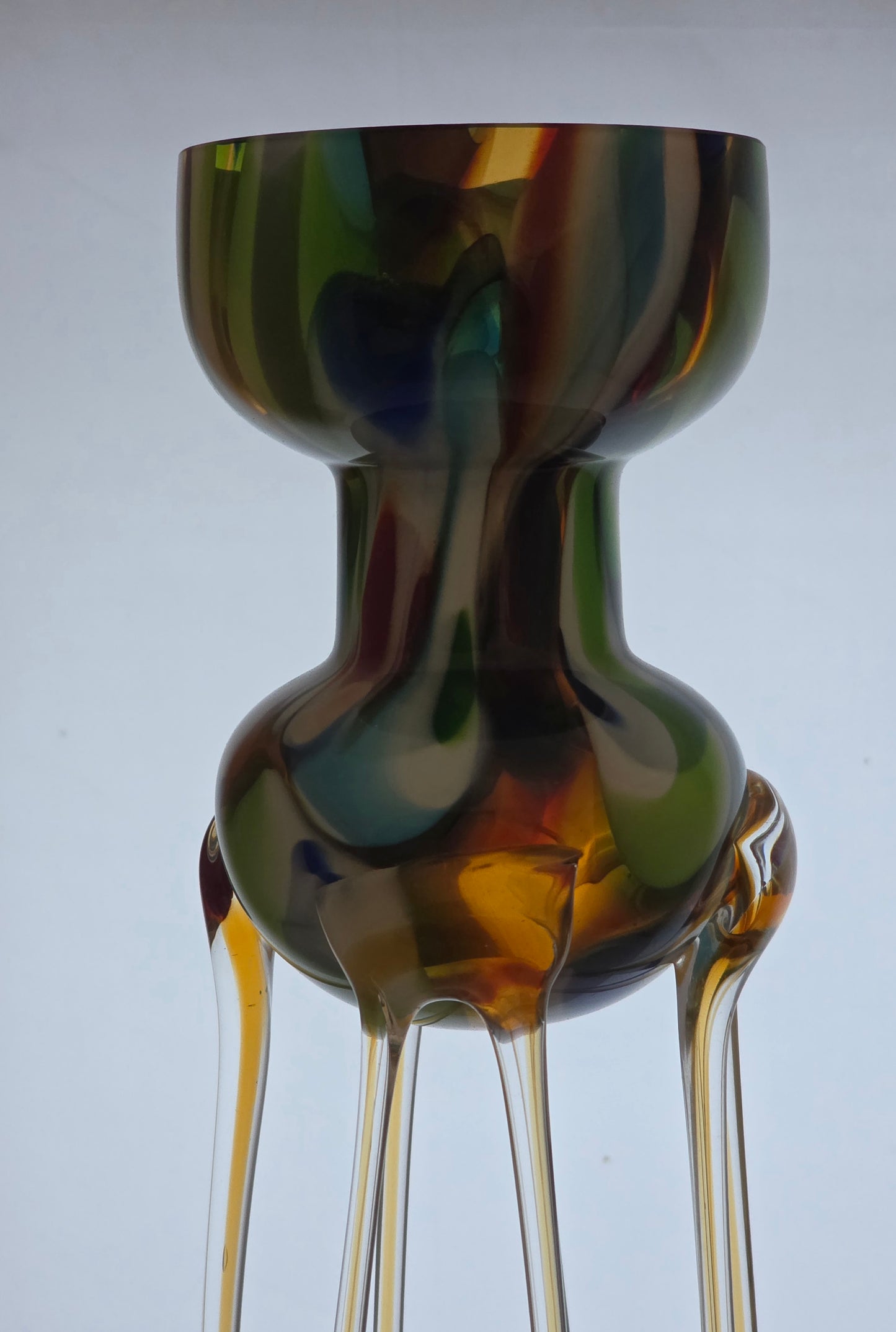 Art glass Krosno vase