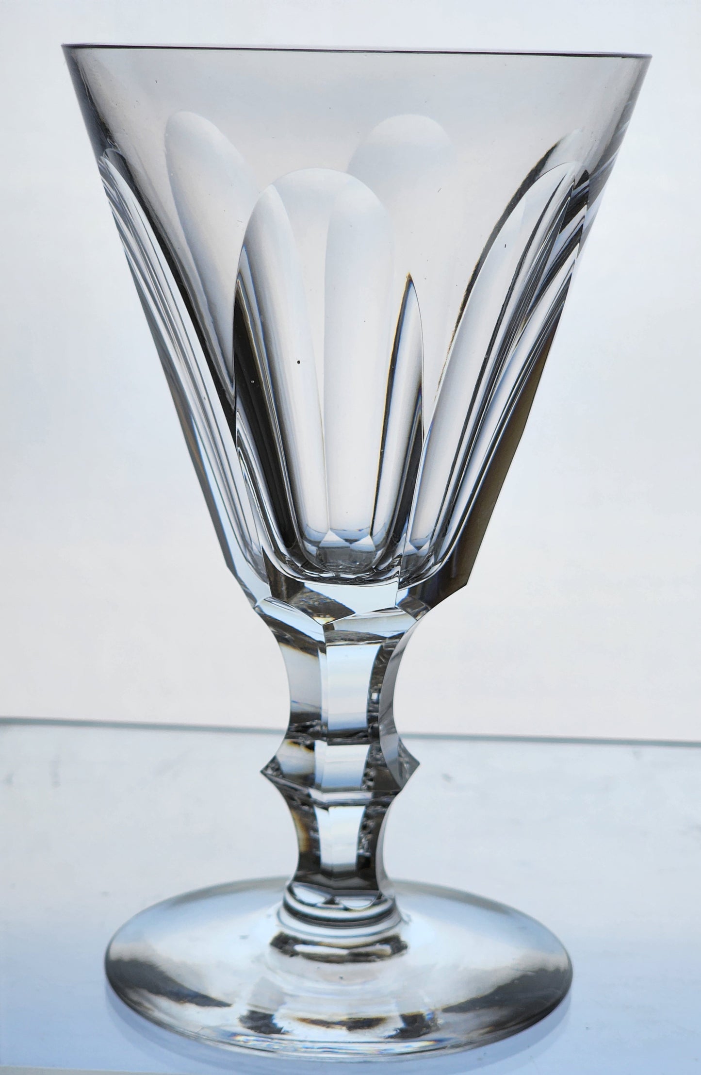 Signed Waterford CUT GLASS Sheila stem crystal Ireland