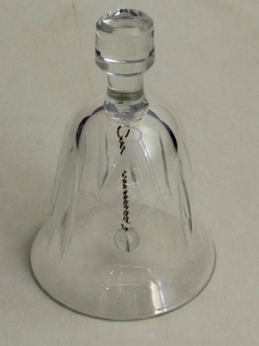 Hand Cut Glass Masonic bell, 24% lead crystal Made in USA - O'Rourke crystal awards & gifts abp cut glass