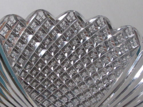 Antique Cut Glass dish from the American Brilliant period, ABP - O'Rourke crystal awards & gifts abp cut glass