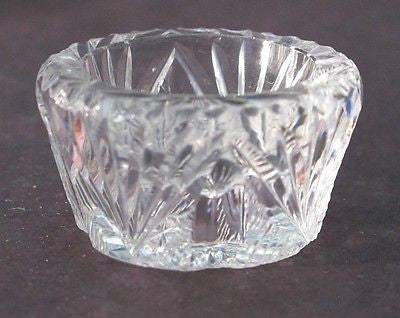 ABP American Brilliant Period hand Cut Glass salt dip - O'Rourke crystal awards & gifts abp cut glass