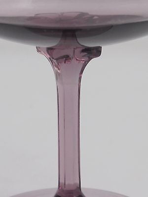 Lenox lilac Mist dessert / glass, Crystal Made in USA Mt Pleasant PA - O'Rourke crystal awards & gifts abp cut glass