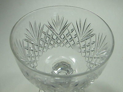 Cut glass wine stemware Hand cut - O'Rourke crystal awards & gifts abp cut glass