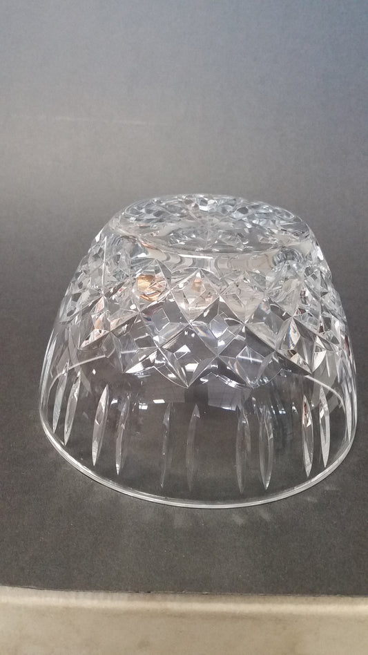 Hand cut and hand polished crystal bowl Triumph pattern - O'Rourke crystal awards & gifts abp cut glass