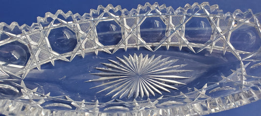 ABP Crystal Cut Glass celery