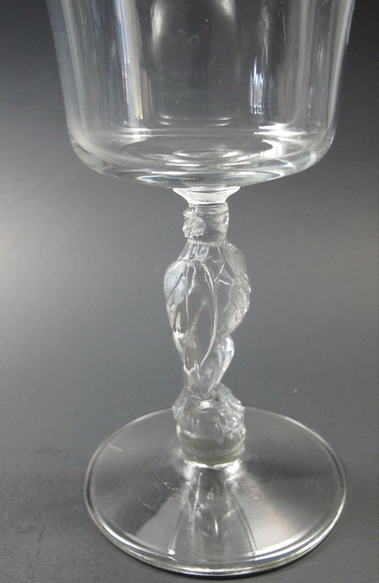Eagle stem goblet Crystal Made in USA - O'Rourke crystal awards & gifts abp cut glass