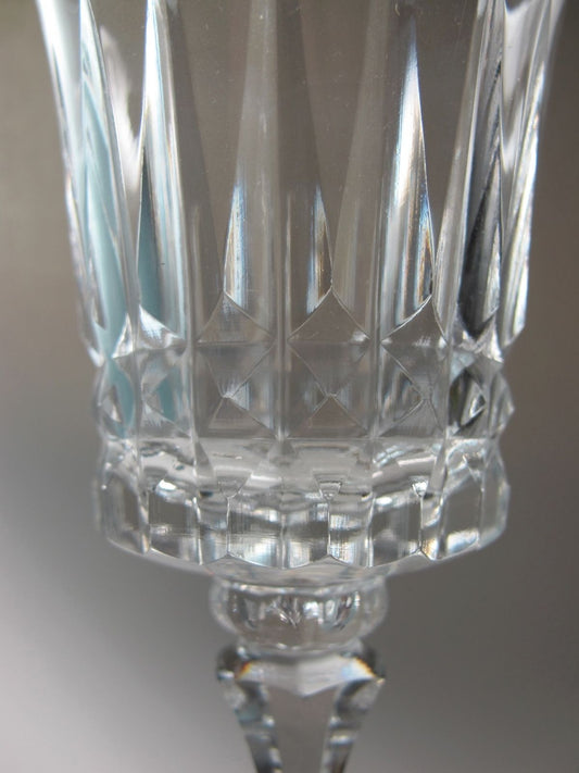 Lenox Cut glass Gala Crystal wine Made in USA Mt Pleasant PA mouth blown - O'Rourke crystal awards & gifts abp cut glass