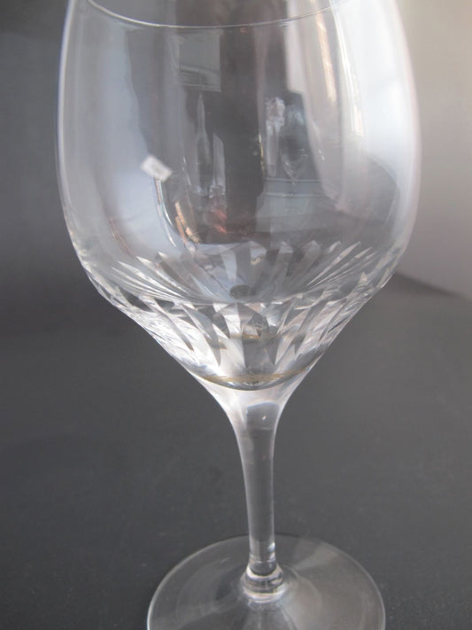 Lenox Cut glass Radiance wine Crystal Made in USA Mt Pleasant PA mouth blown - O'Rourke crystal awards & gifts abp cut glass