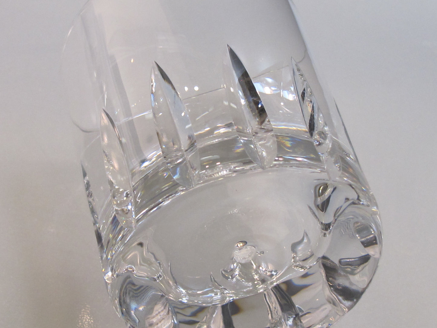 Hand cut DOR whiskey glass Double on the rocks ORourke
