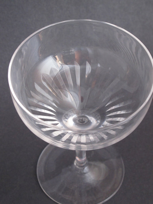 Lenox Cut glass Radiance champagne / dessert Crystal Made in USA replacement - O'Rourke crystal awards & gifts abp cut glass