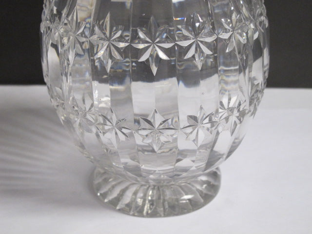 Cut glass carafe 132