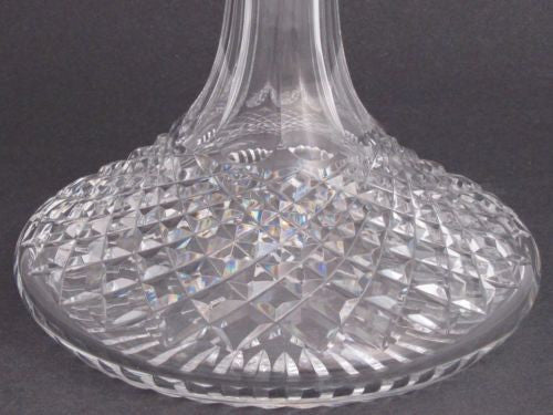 Signed Waterford glass Hand Cut Alana ships decanter Irish Crystal - O'Rourke crystal awards & gifts abp cut glass