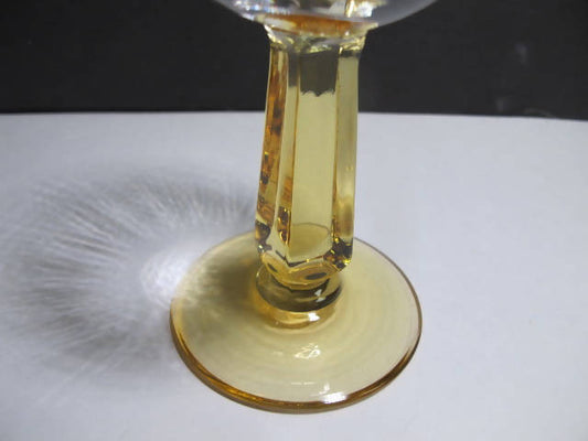 Bryce port glass yellow each