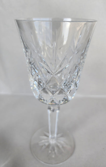 Lenox Cut glass Charleston wine Crystal