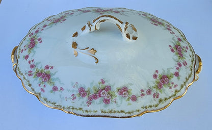 Limoges France Elite works oval cassaroll DISH CR