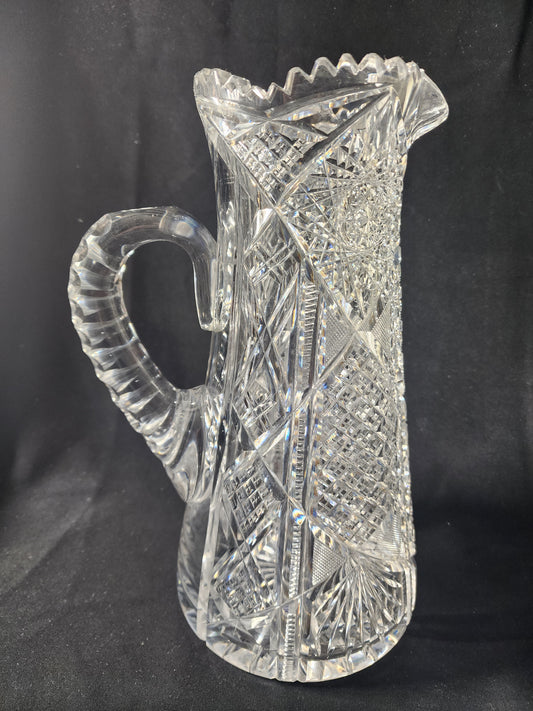 American Brilliant Period Cut Glass Antique ABP Mar2
