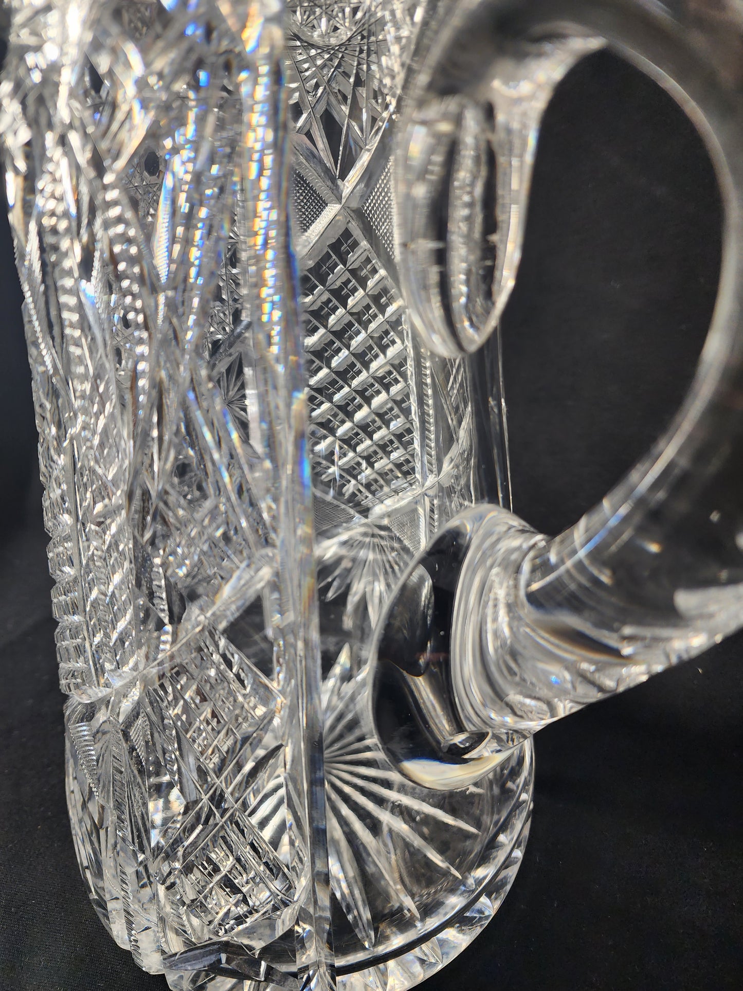 American Brilliant Period Cut Glass Antique ABP Mar2