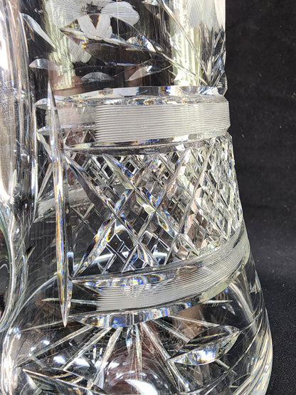 Antique Pitcher Cut Glass
