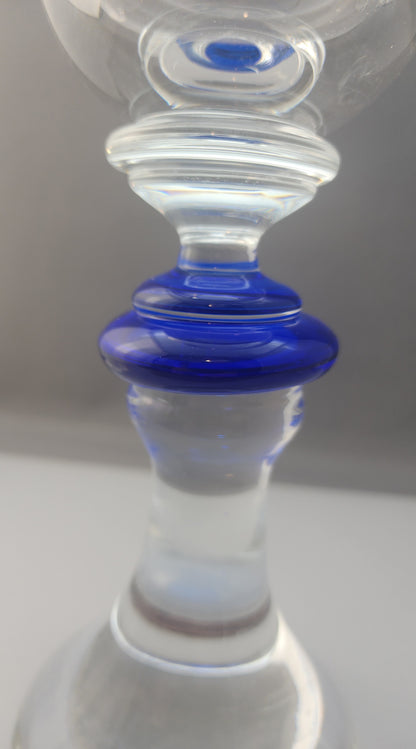 Crystal Chalice mouth blown
