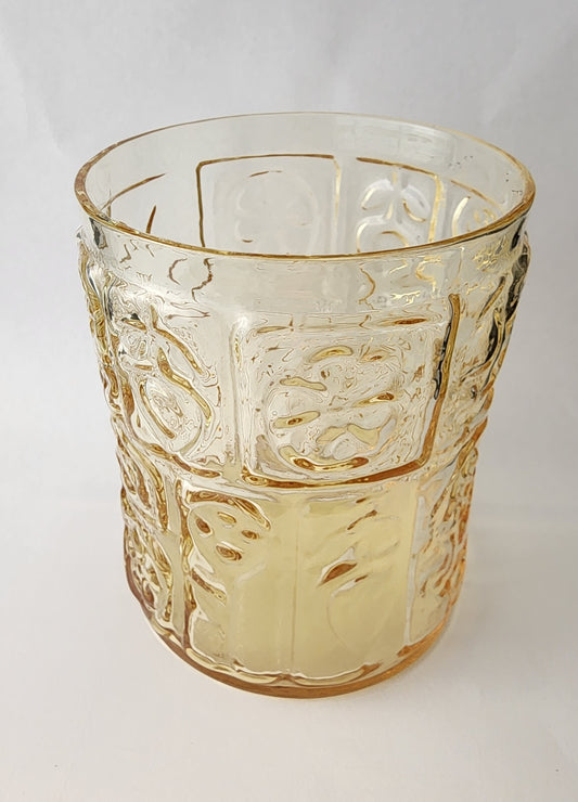Bryce amber dor glass 4 piece Replacement