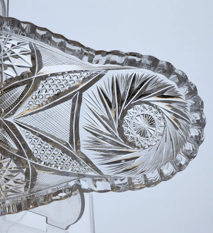ABP Crystal Cut Glass celery 324