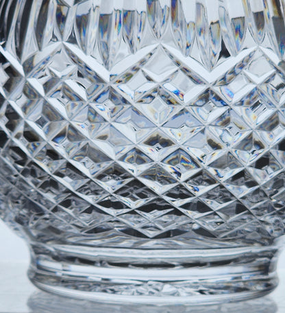 Hand Cut 34% lead crystal bowl signed Tipperary