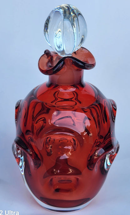 Sommers Ruby red Glass decanters