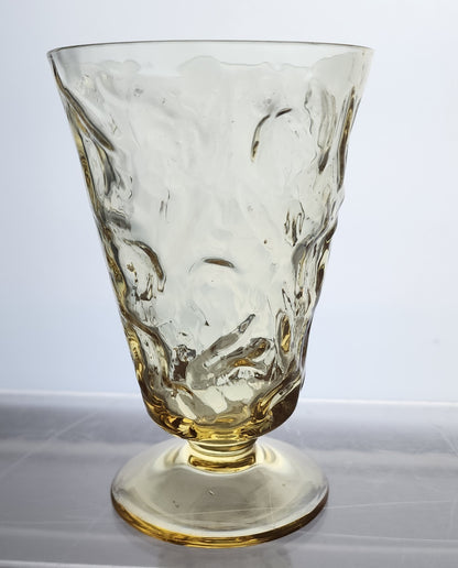 Bryce El Rancho glass gold drink glass
