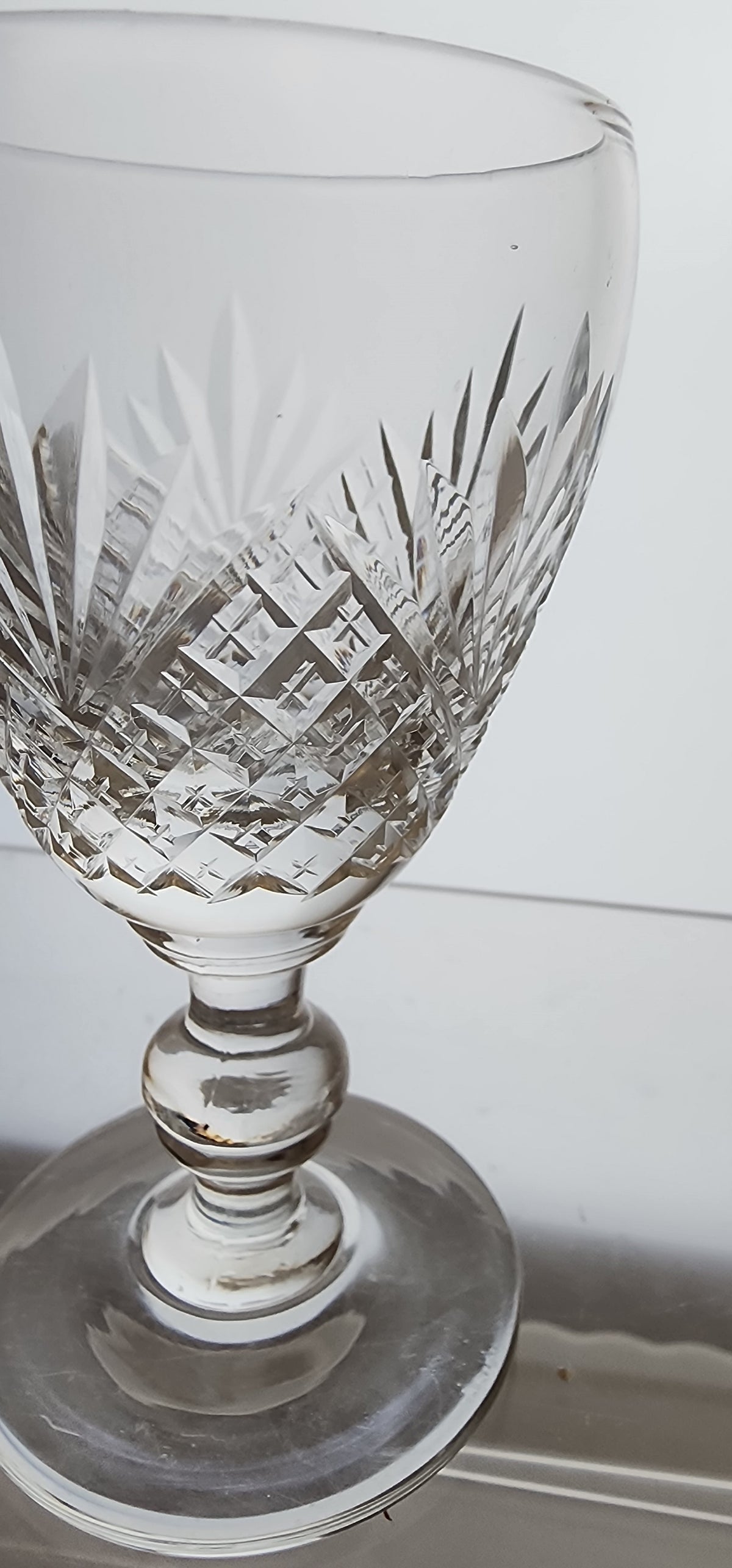 Bryce Crystal diamond and fans  glass port