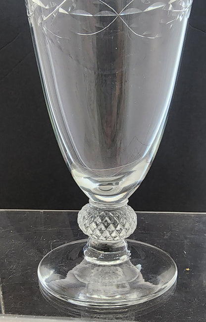 Bryce Crystal Theodora Bridal wreath beverage glass 1958