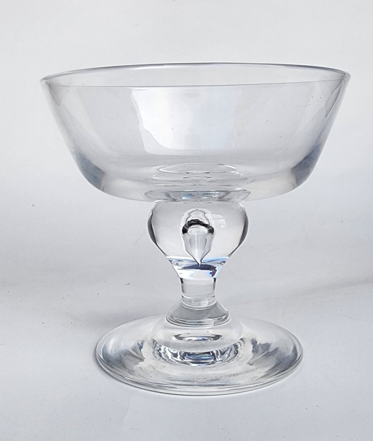 Steuben champagne sherbert glass