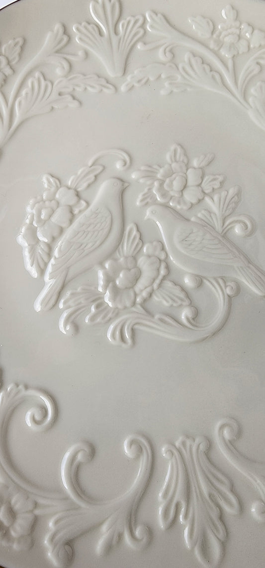 Signed lenox Wedding anniversary plate
