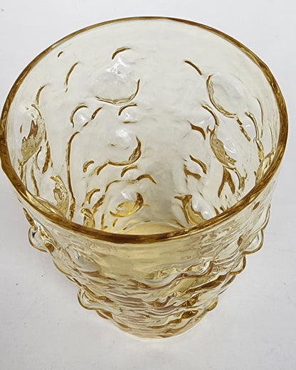 8 piece Bryce El Rancho glass gold drink glass