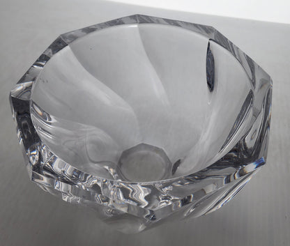 Orrefors Swedish swirl bowl signed