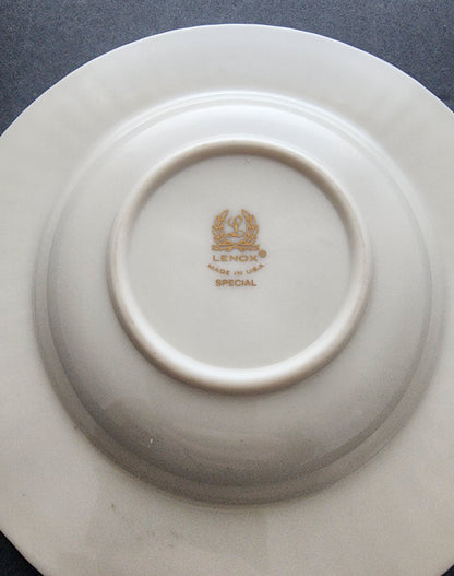 lenox Holiday Dimensions fruit desert dish 3 pieces