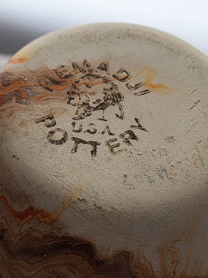 Nemadji Indian pottery vase