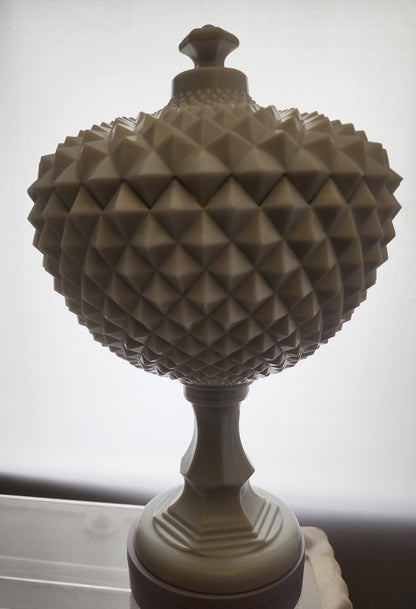 Westmoreland milk Glass fruit pedestal bowl
