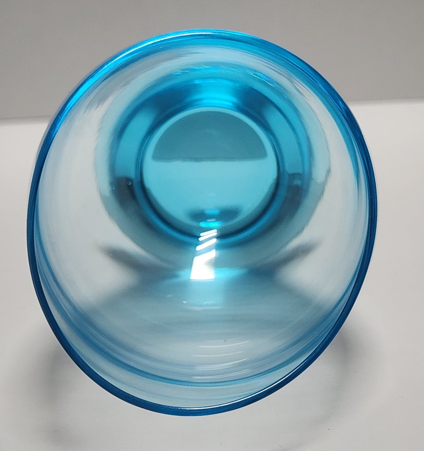 Bryce glass cerulean blue glass whimsey glass Eva Zeisel votive