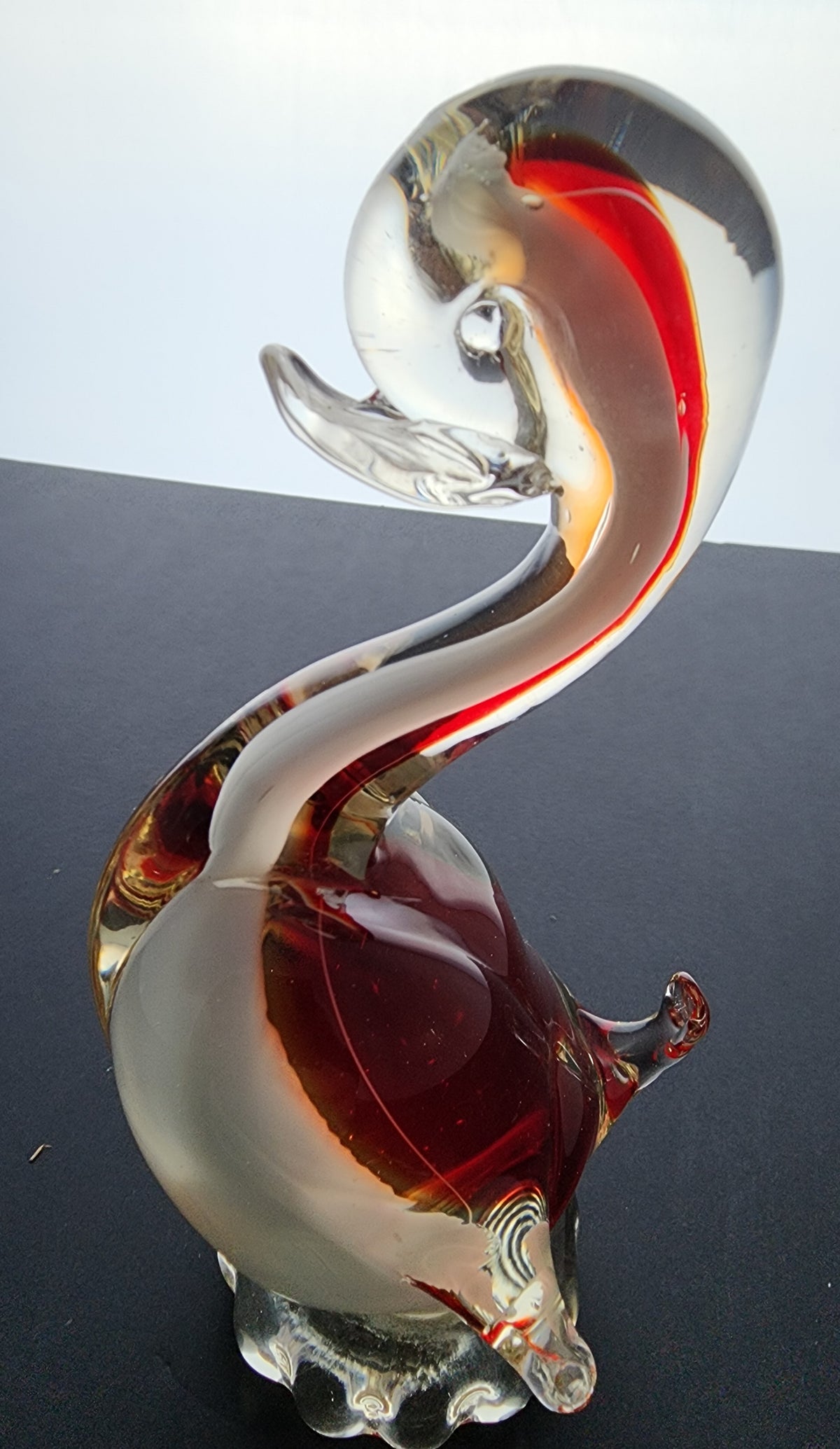 Art Hand made glass duck