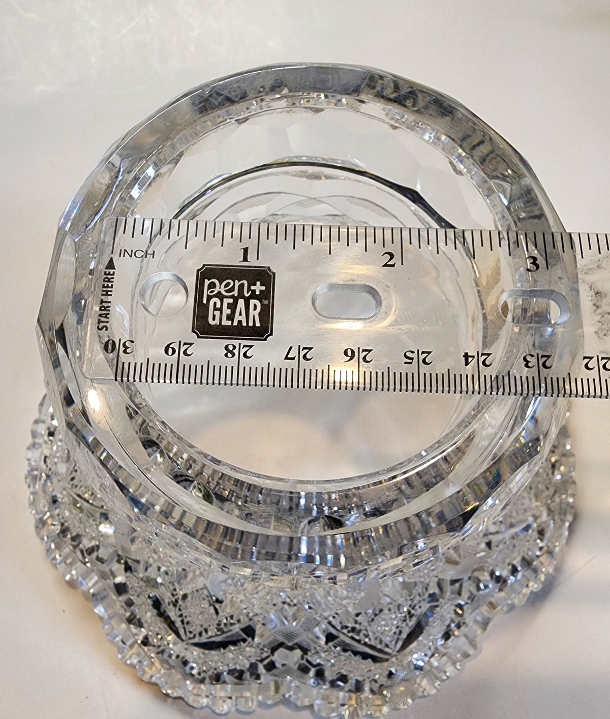 WANTED ABP PUNCH bowl cut glass