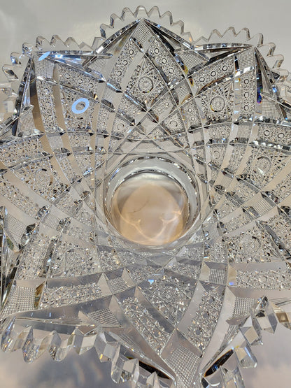 WANTED ABP PUNCH bowl cut glass